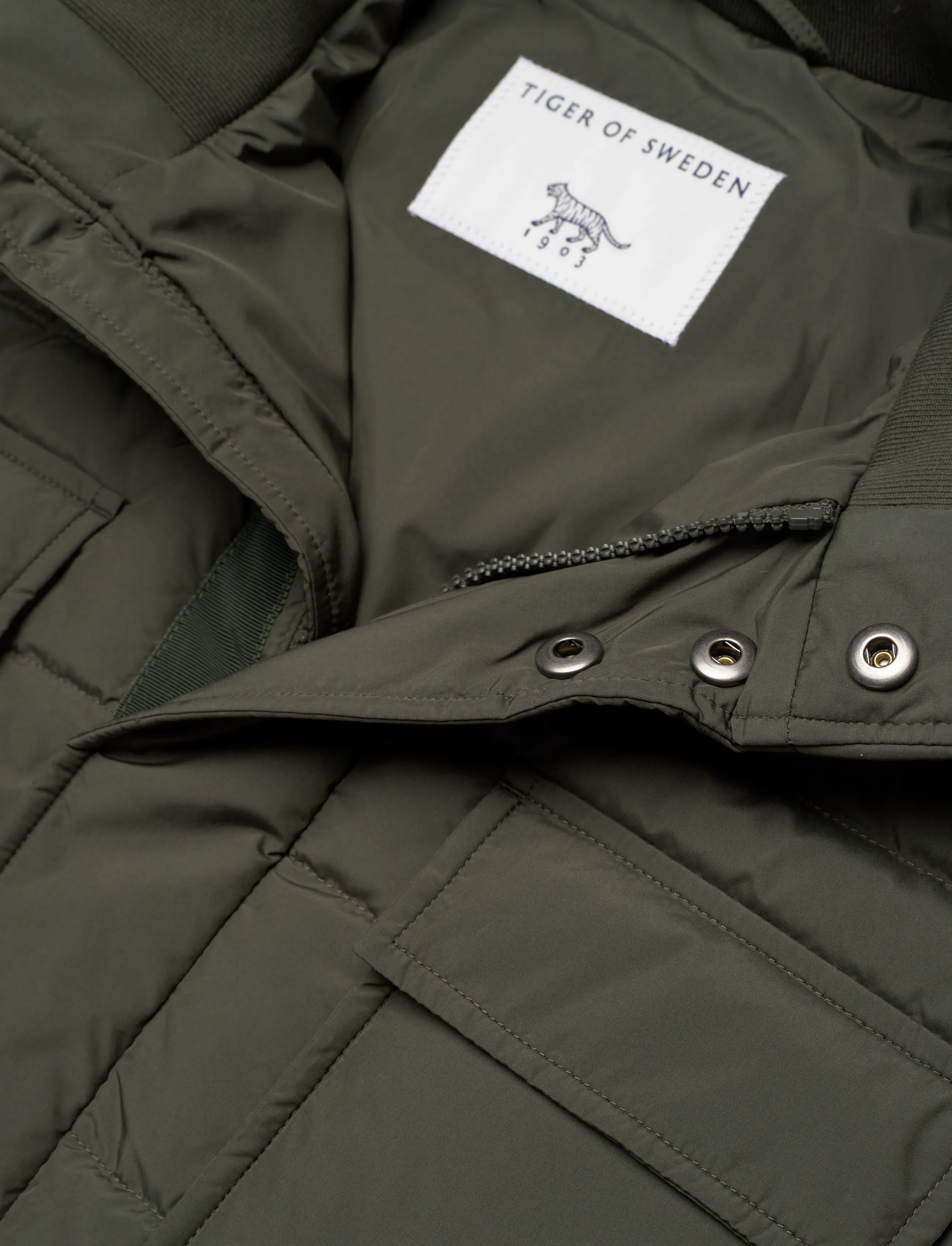 Tiger of Sweden - RAPHEL RDS - efterårsjakker - muted canopy - 3
