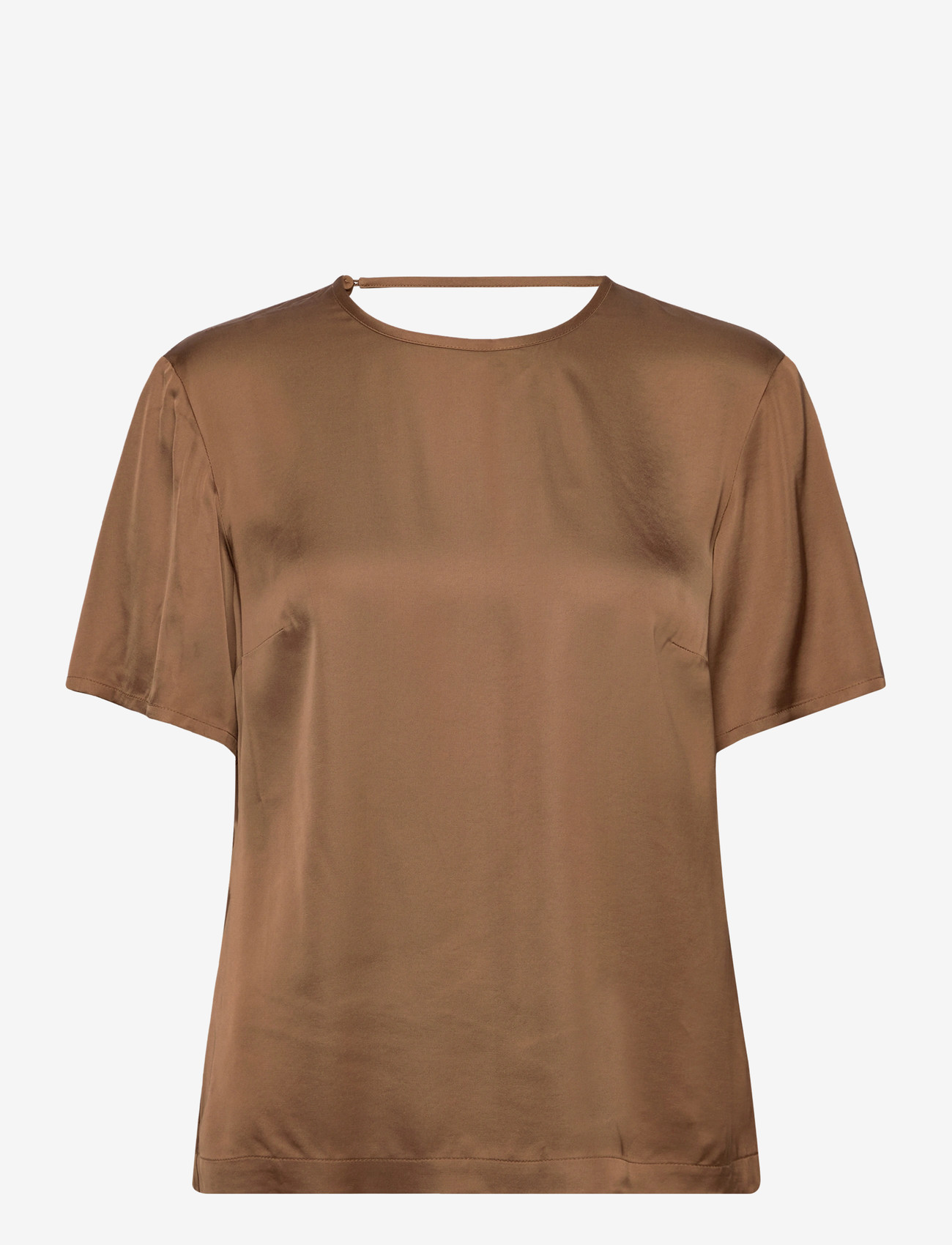 Tiger of Sweden - ROBYN - lühikeste varrukatega pluusid - chai latte - 0