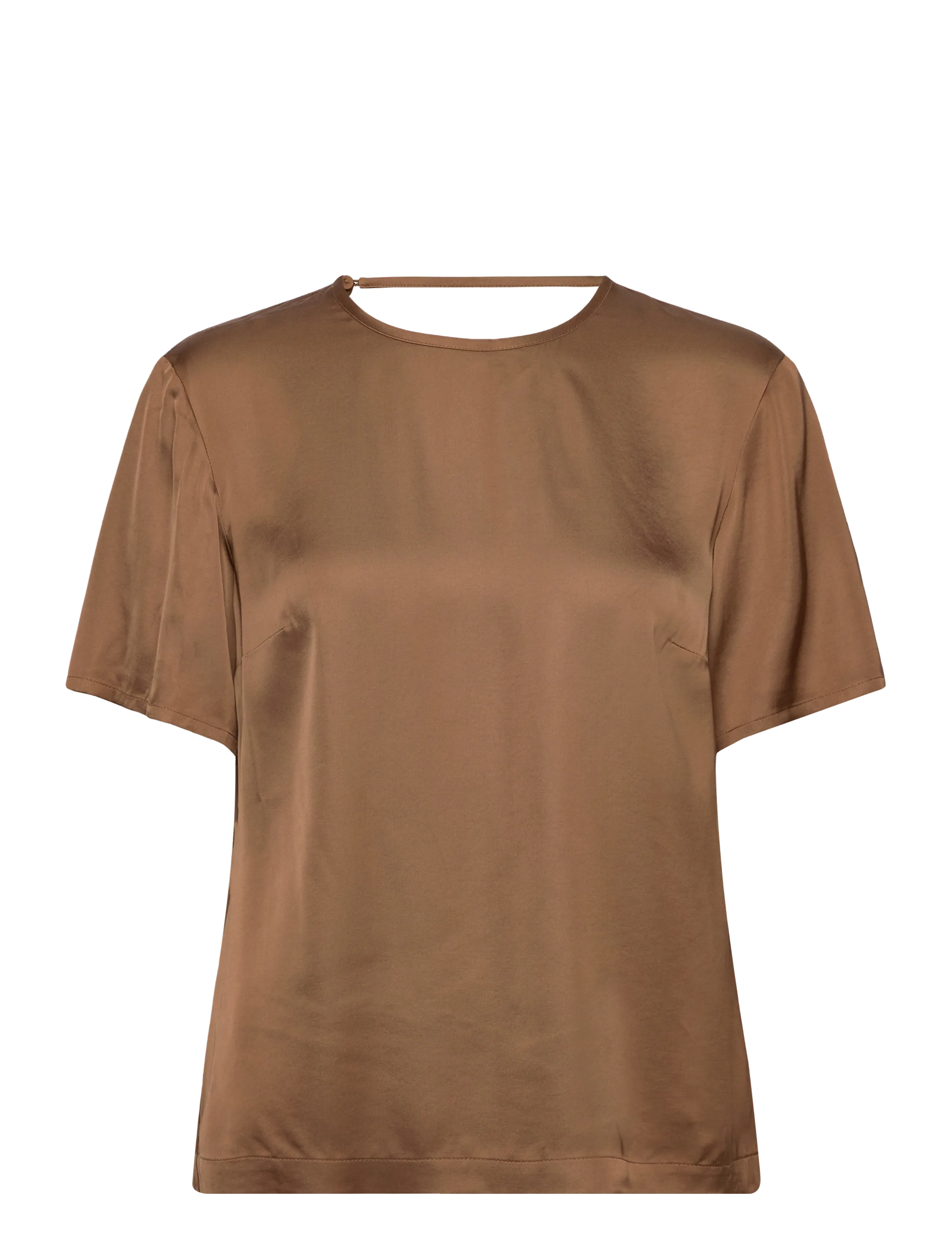 Tiger of Sweden ROBYN - Lühikeste varrukatega pluusid - CHAI LATTE / brown