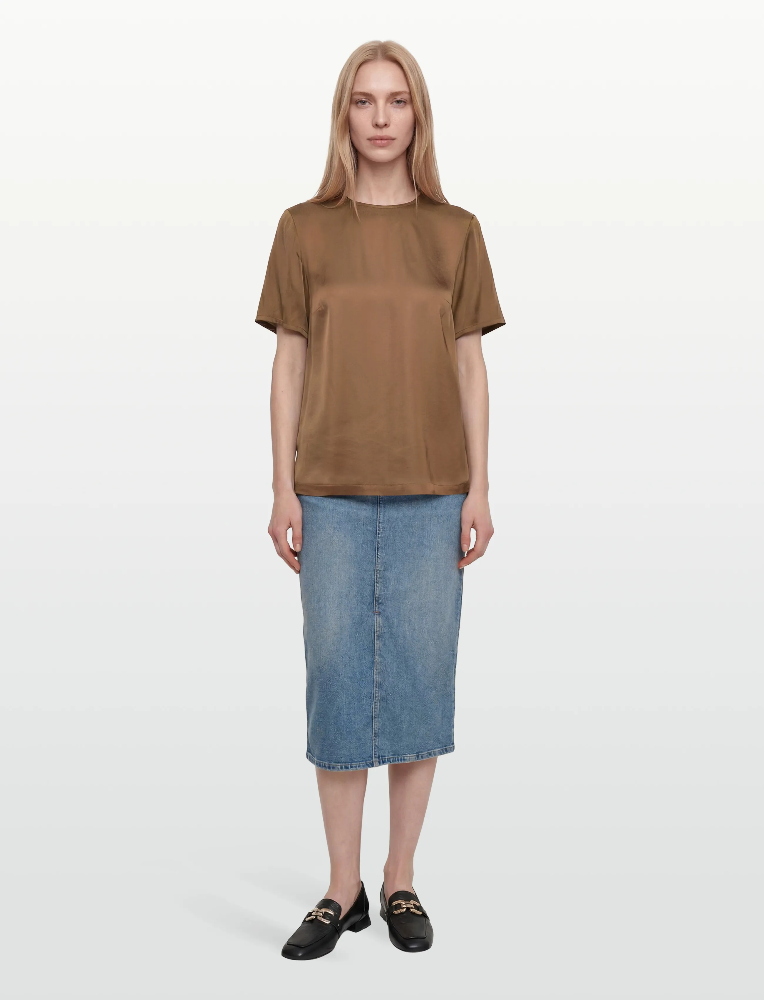Tiger of Sweden ROBYN - Chemisier & Chemises - CHAI LATTE / brown