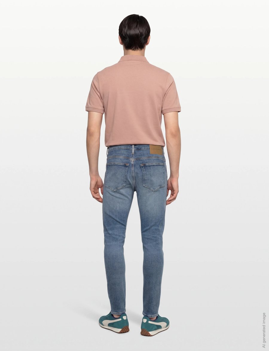 Tiger of Sweden - EVOLVE ABACUS - regular jeans - light blue - 4