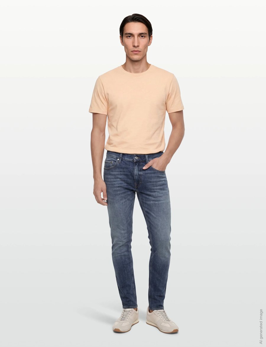 Tiger of Sweden - PISTOLERO VAULT - normale jeans - medium blue - 0