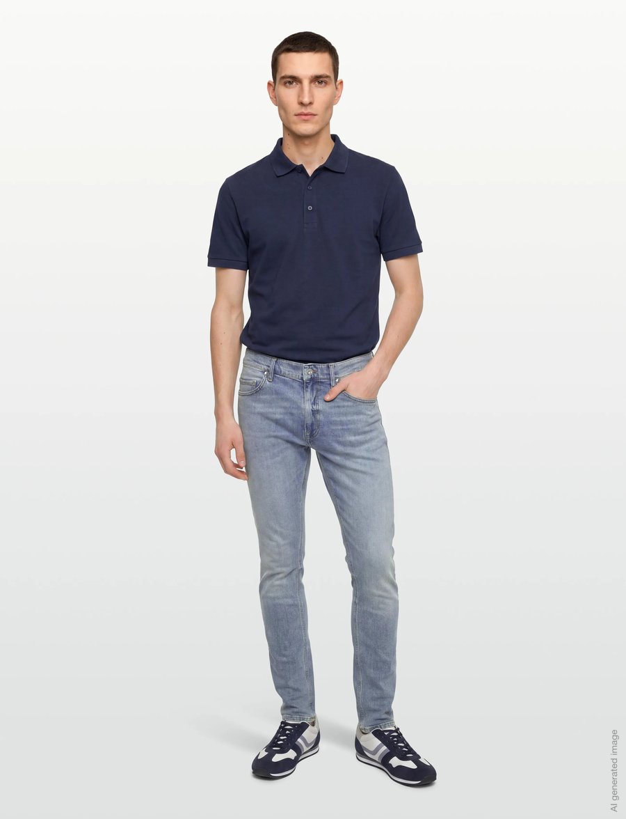 Tiger of Sweden - PISTOLERO STOOP - schmal zulaufende jeans - light blue - 0