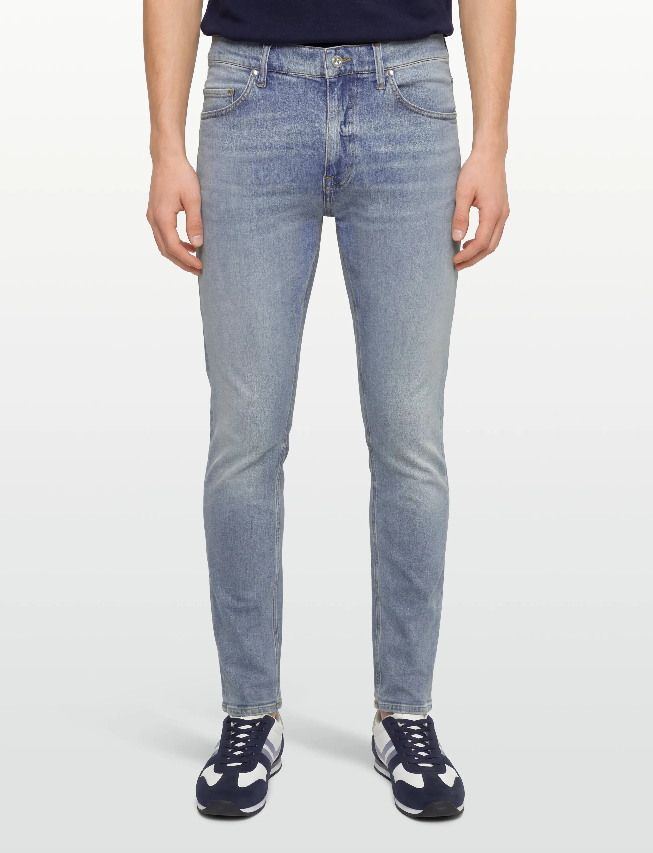 Tiger of Sweden - PISTOLERO STOOP - schmal zulaufende jeans - light blue - 3
