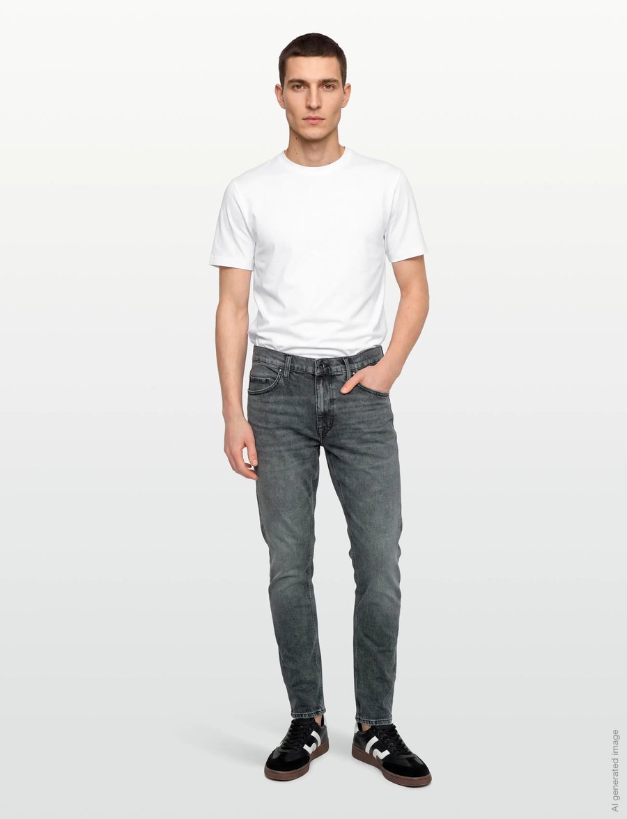 Tiger of Sweden - PISTOLERO BRICK - regular jeans - black - 0