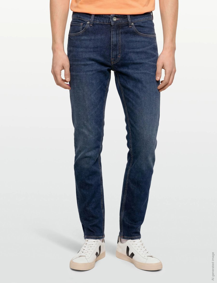 Tiger of Sweden - DES COMPRESS - regular jeans - midnight blue - 3