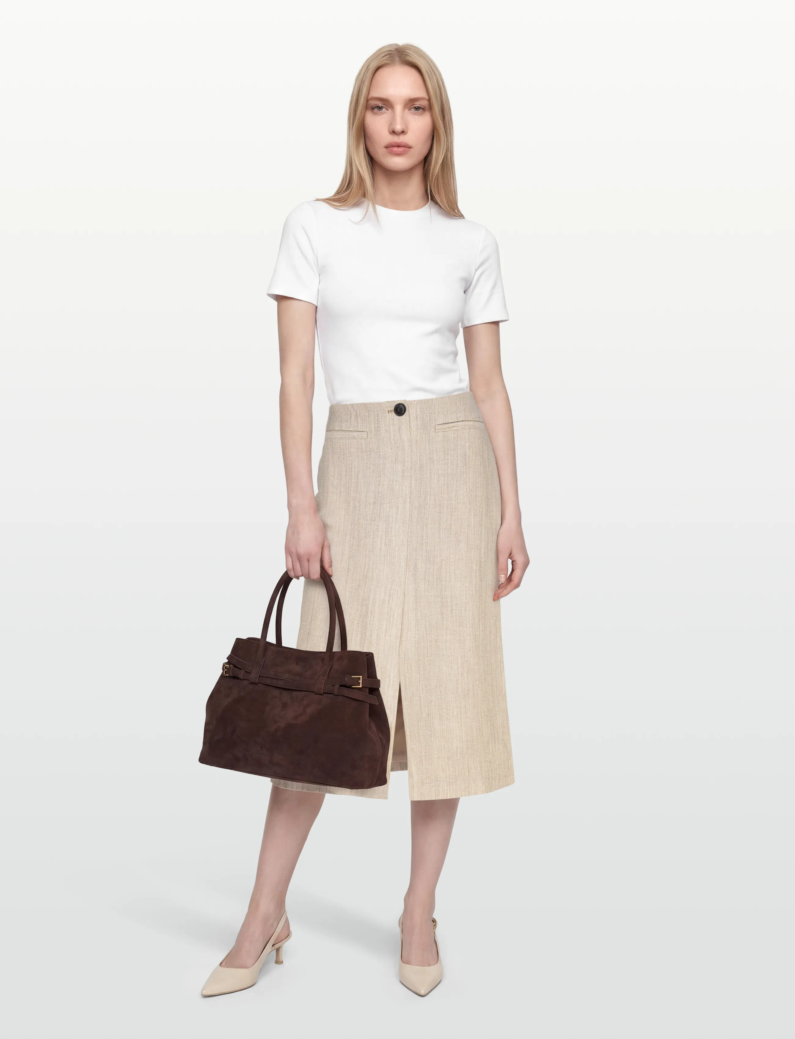 Tiger of Sweden LAKELYN T - Kjolar - TEHINA / beige