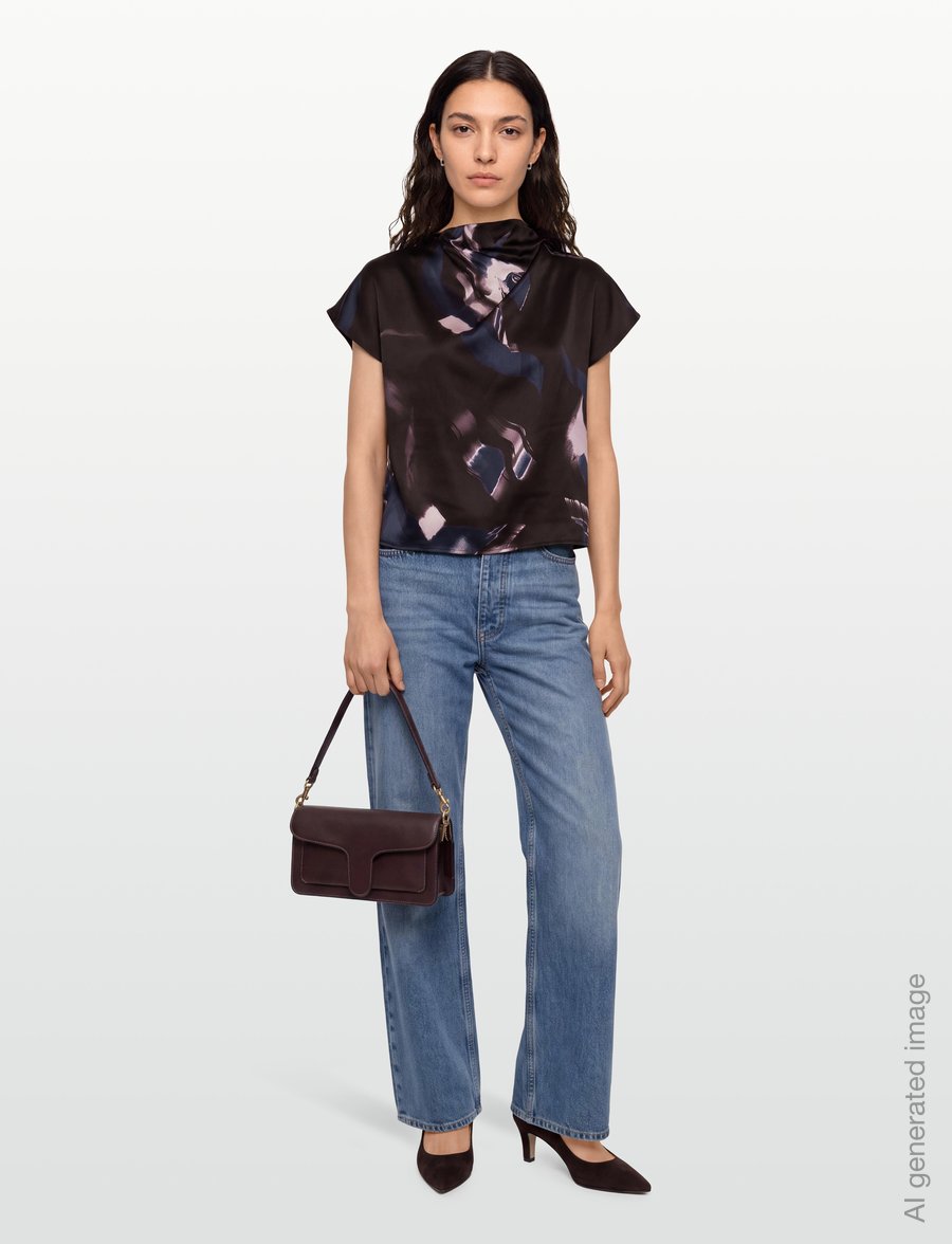 Tiger of Sweden - LEI - short-sleeved blouses - print - 0
