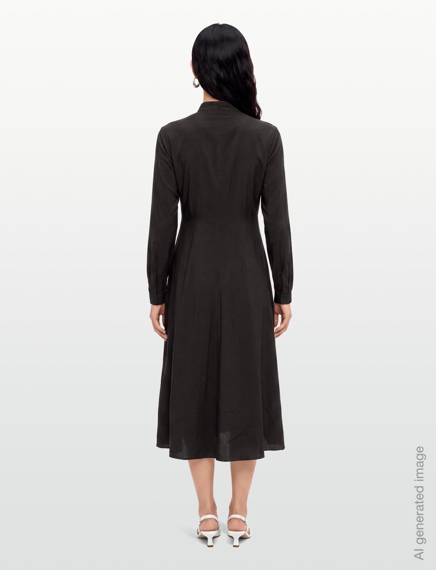 Tiger of Sweden - TILY - robes midi - coffee bean - 4