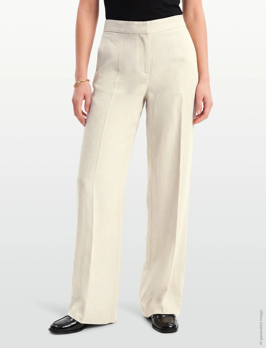 Tiger of Sweden - IRIT LW - leinenhosen - cream sand - 3