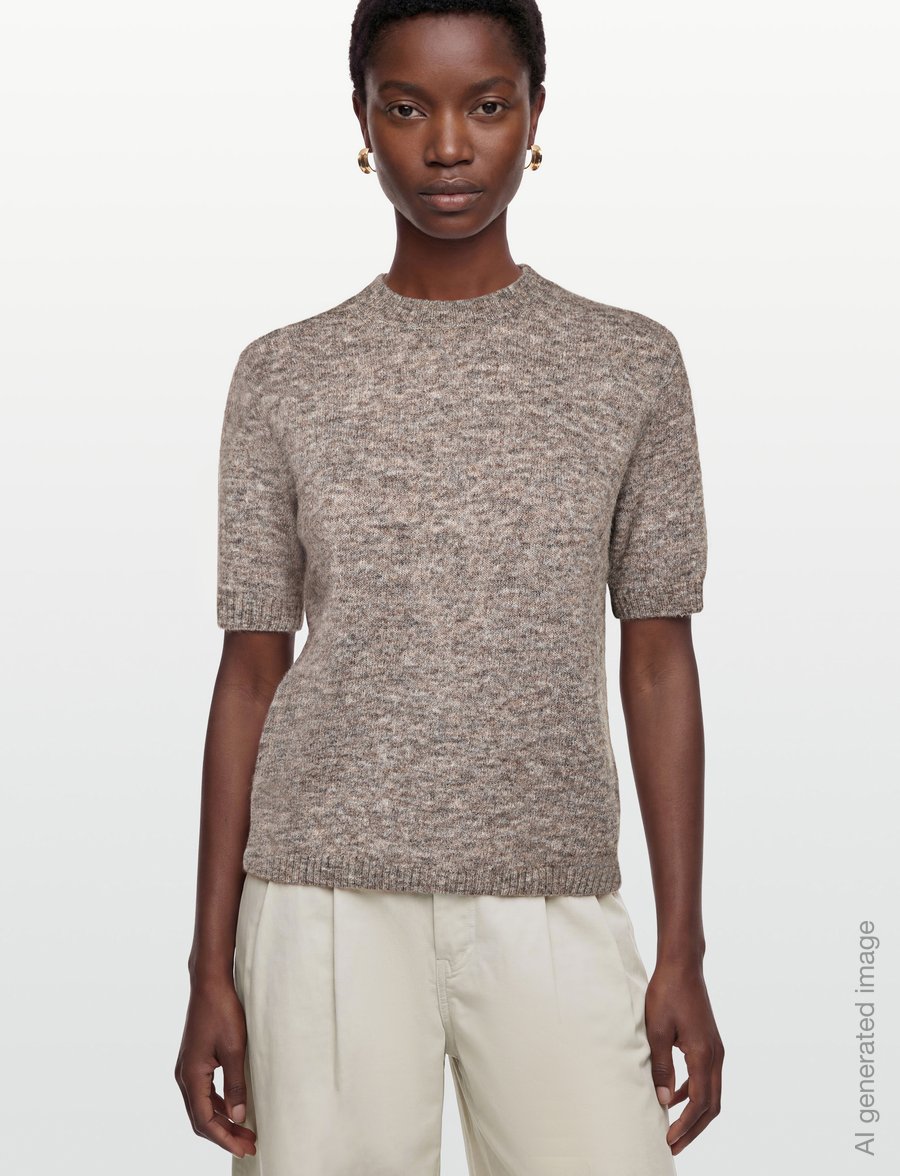 Tiger of Sweden - MAY RWS RMS - kampsunid - grey beige melange - 3