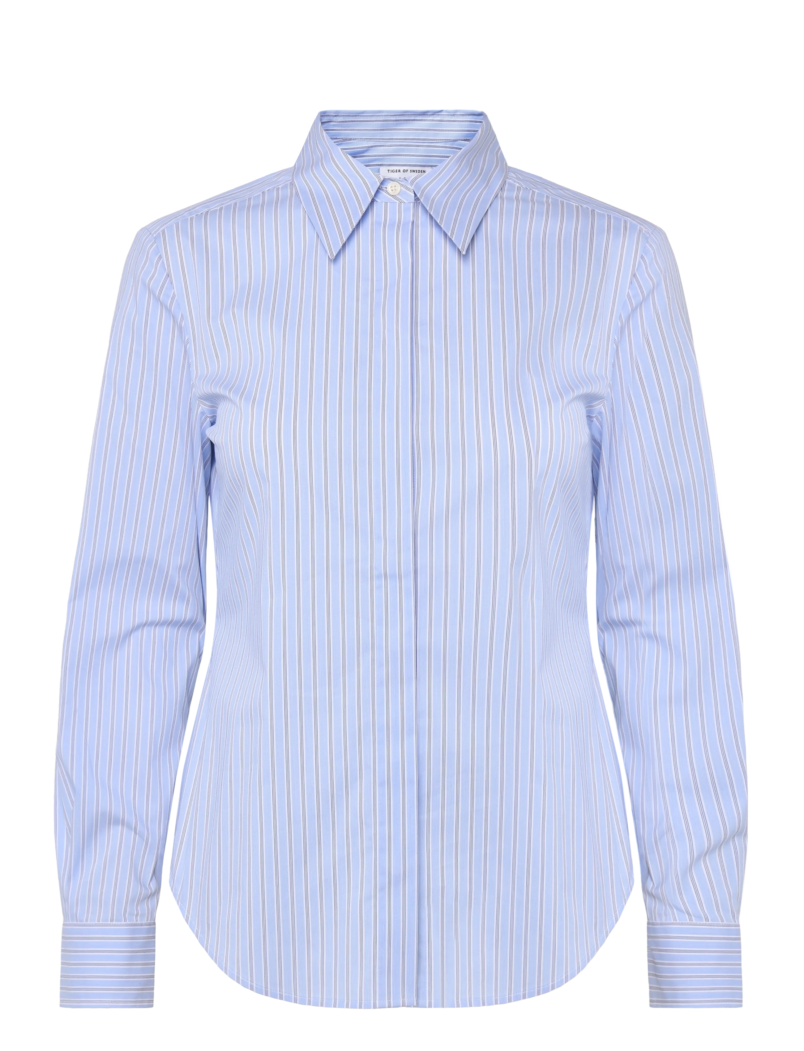 Tiger of Sweden Laino, 42, Shirts, Blau - Long-sleeved, Frauen