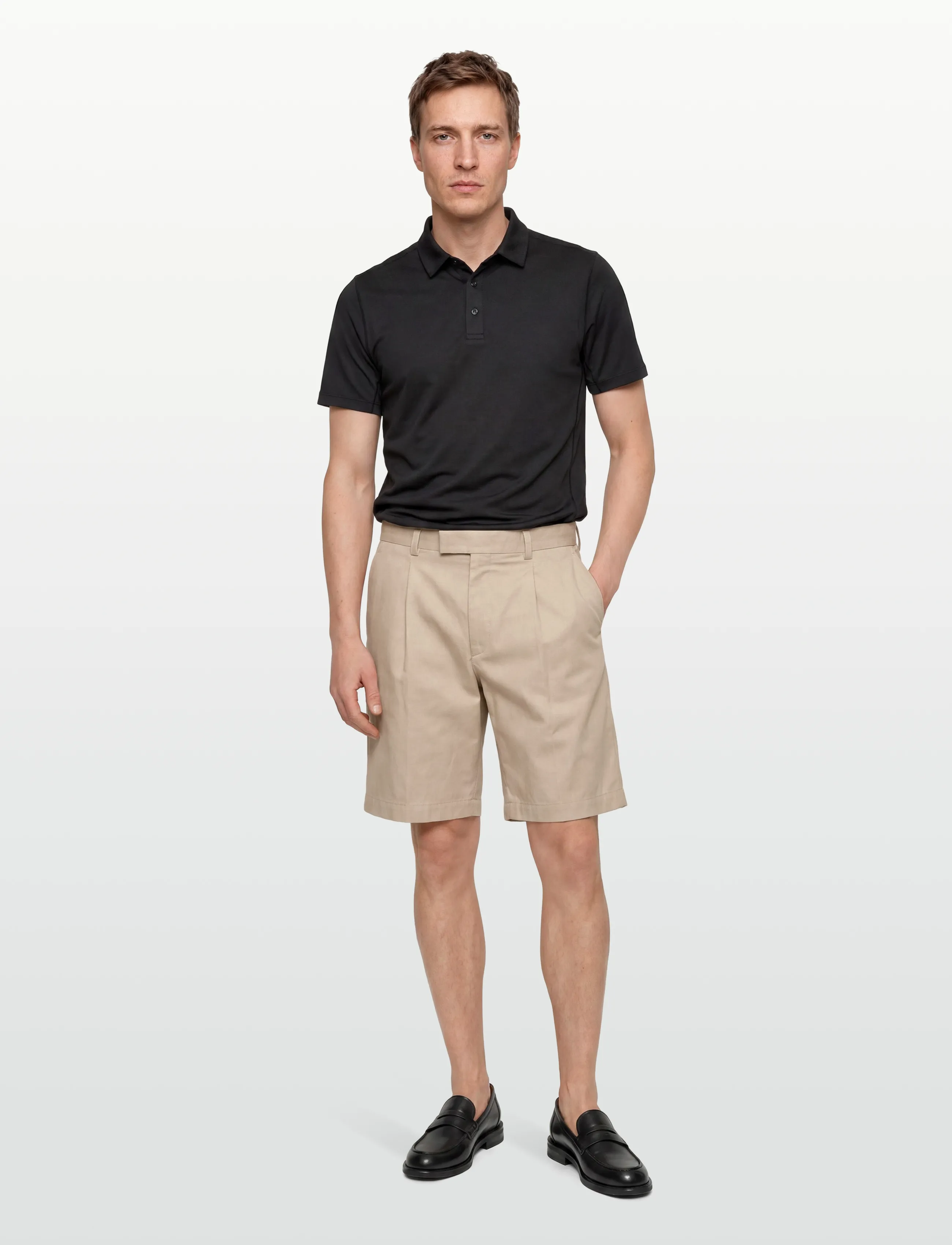 Tiger of Sweden - MEND SHORTS - chinos shorts - pale sand - 0