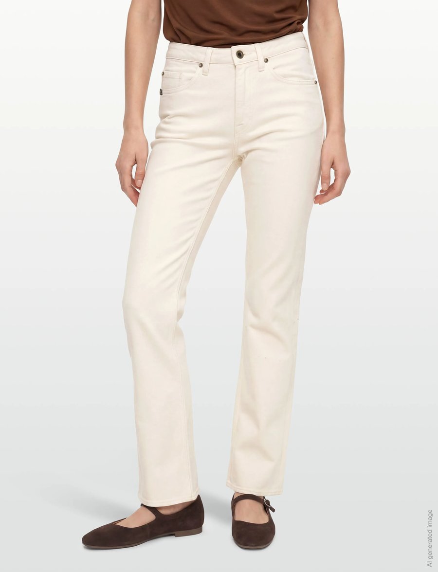 Tiger of Sweden - MAGGIE GESSO - bootcut jeans - ecru denim - 3