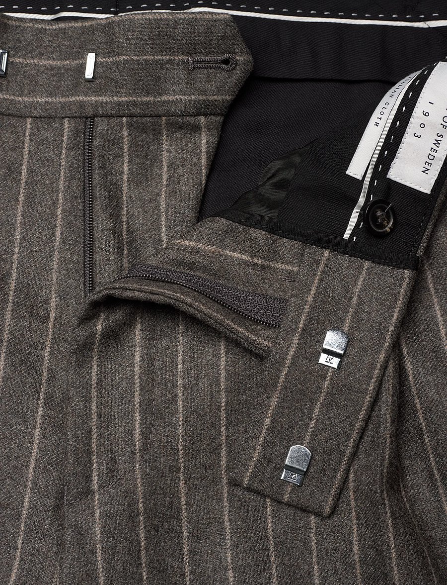 Tiger of Sweden - THEO A - habitbukser - grey brown - 3