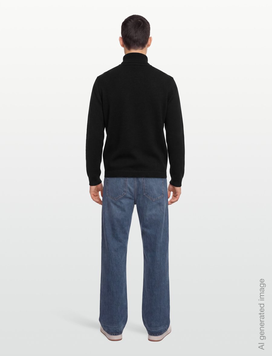 Tiger of Sweden - TRAVIS RWS - pullover mit halbem reißverschluss - black - 4