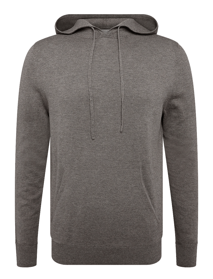 Tiger of Sweden - BARKER RWS - kapuzenpullover - dark stone melange - 0
