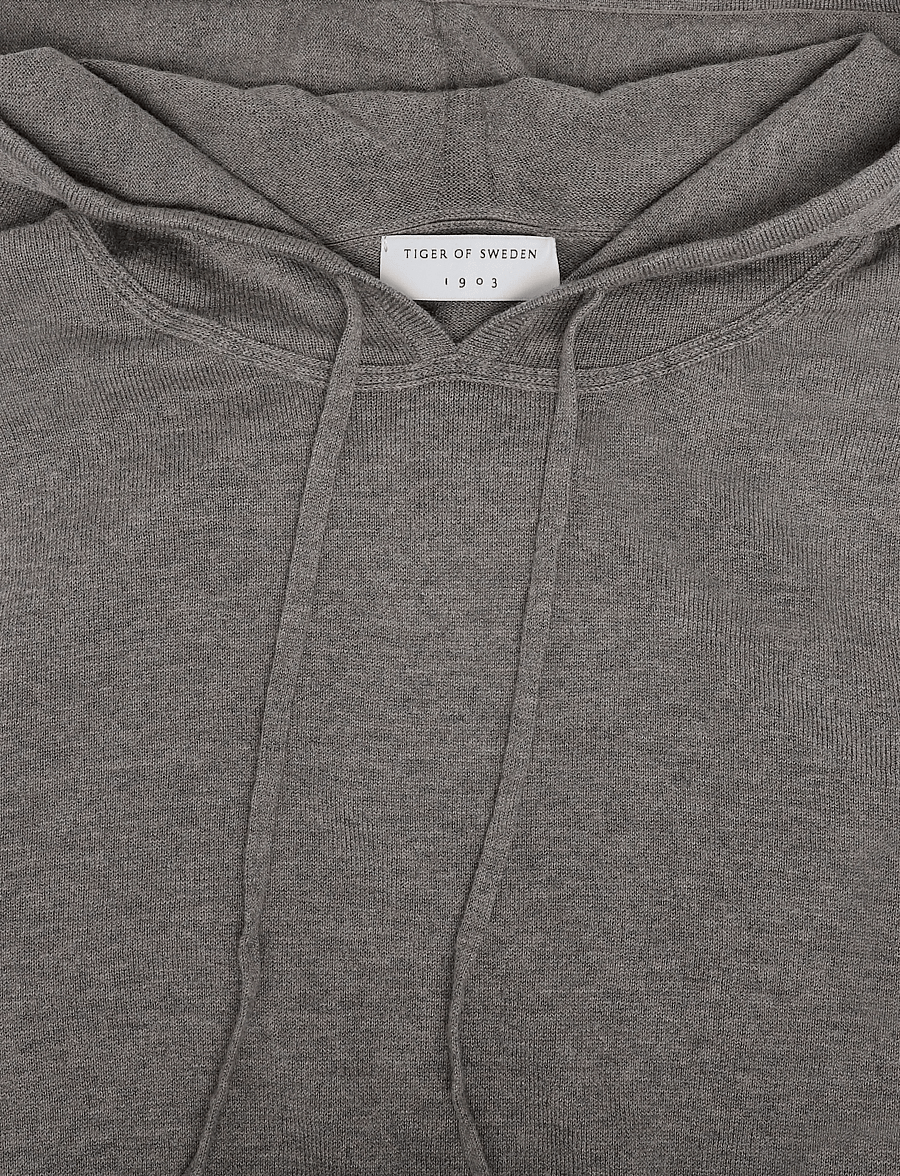 Tiger of Sweden - BARKER RWS - kapuzenpullover - dark stone melange - 2