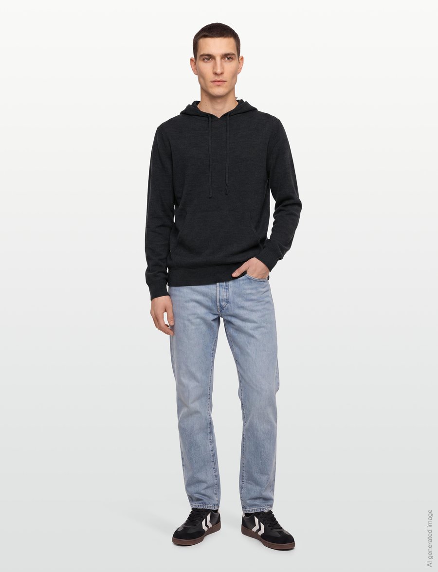 Tiger of Sweden - BARKER RWS - hættetrøjer - obsidian melange - 0