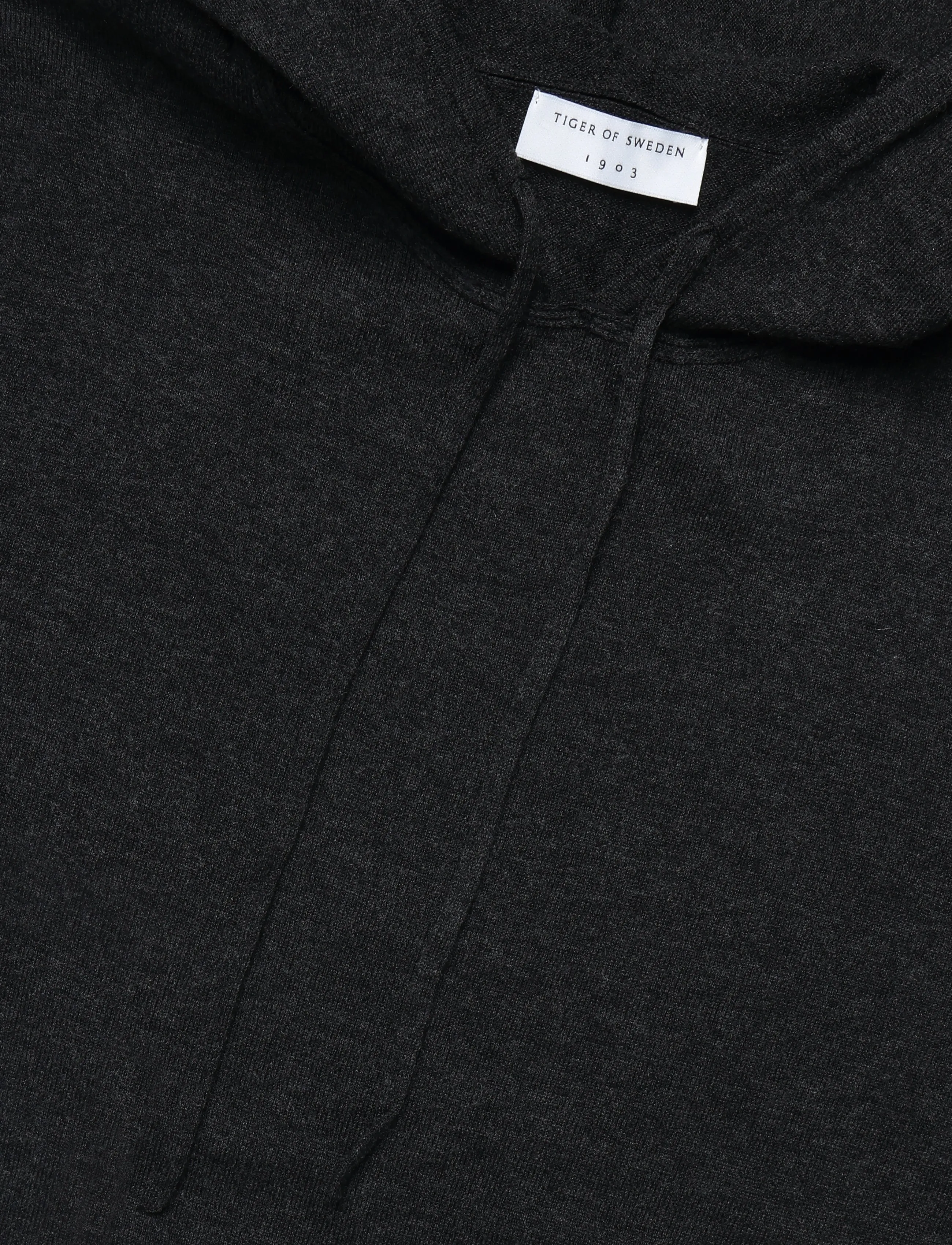 Tiger of Sweden - BARKER RWS - kapuzenpullover - obsidian melange - 2
