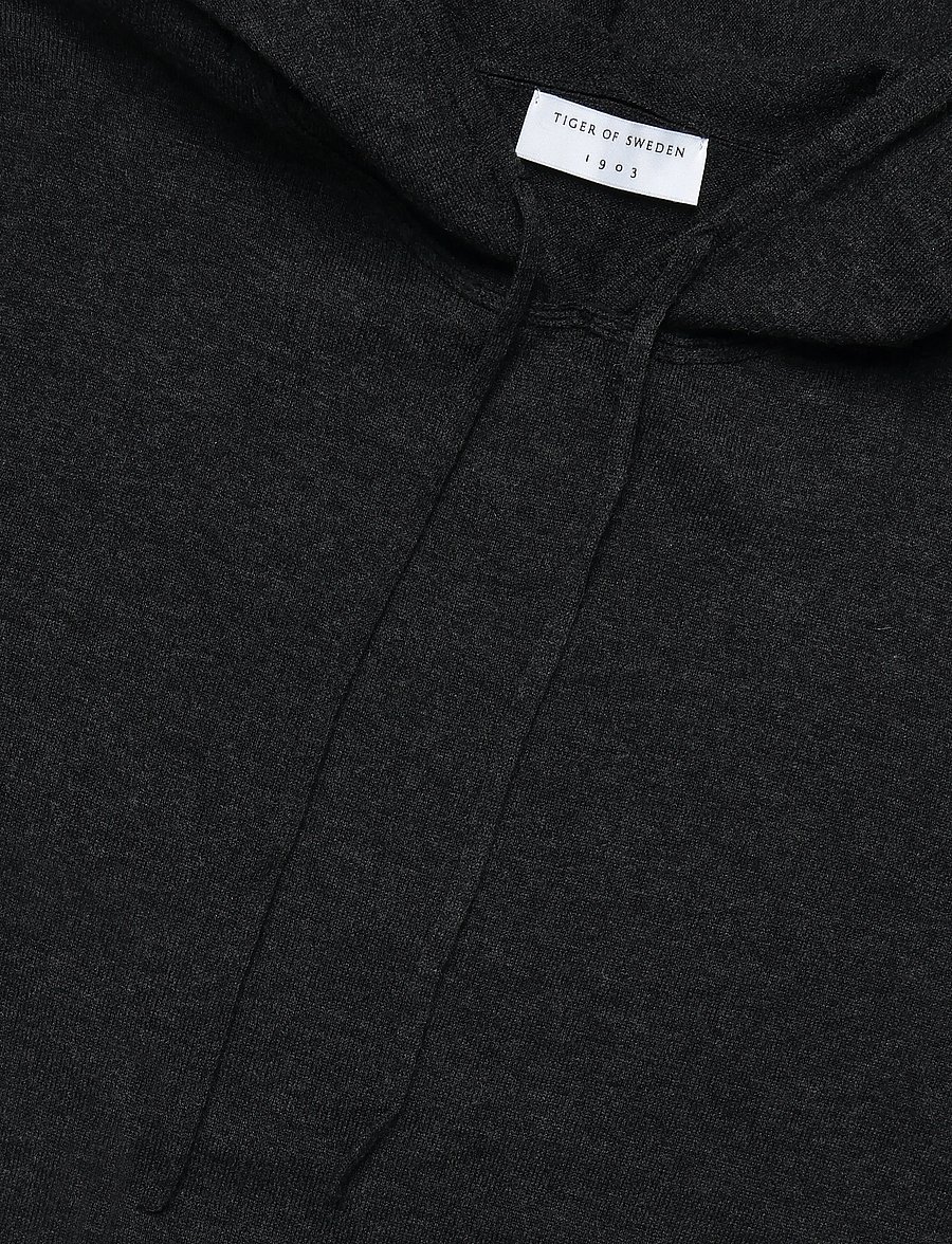 Tiger of Sweden - BARKER RWS - kapuzenpullover - obsidian melange - 2