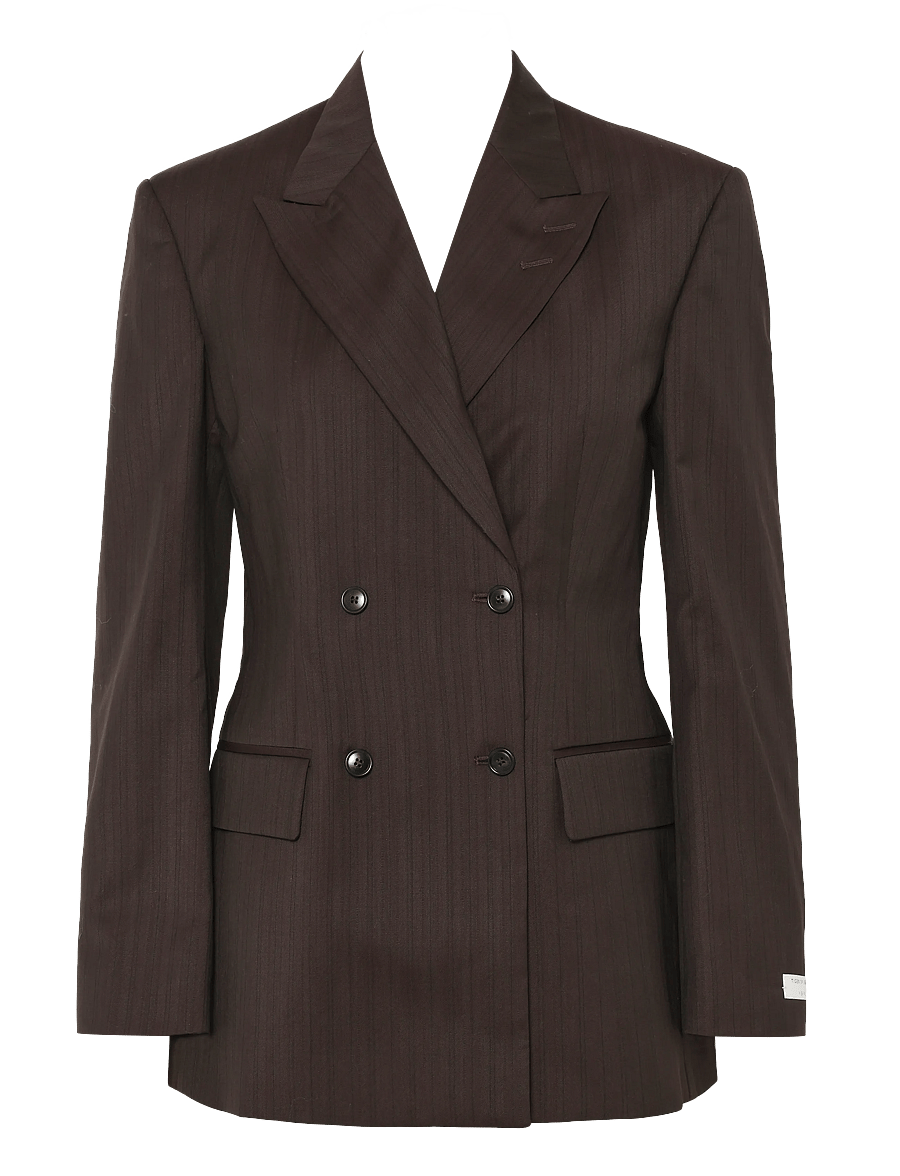Tiger of Sweden - ELMI - zweireihige blazer - desert plum - 0