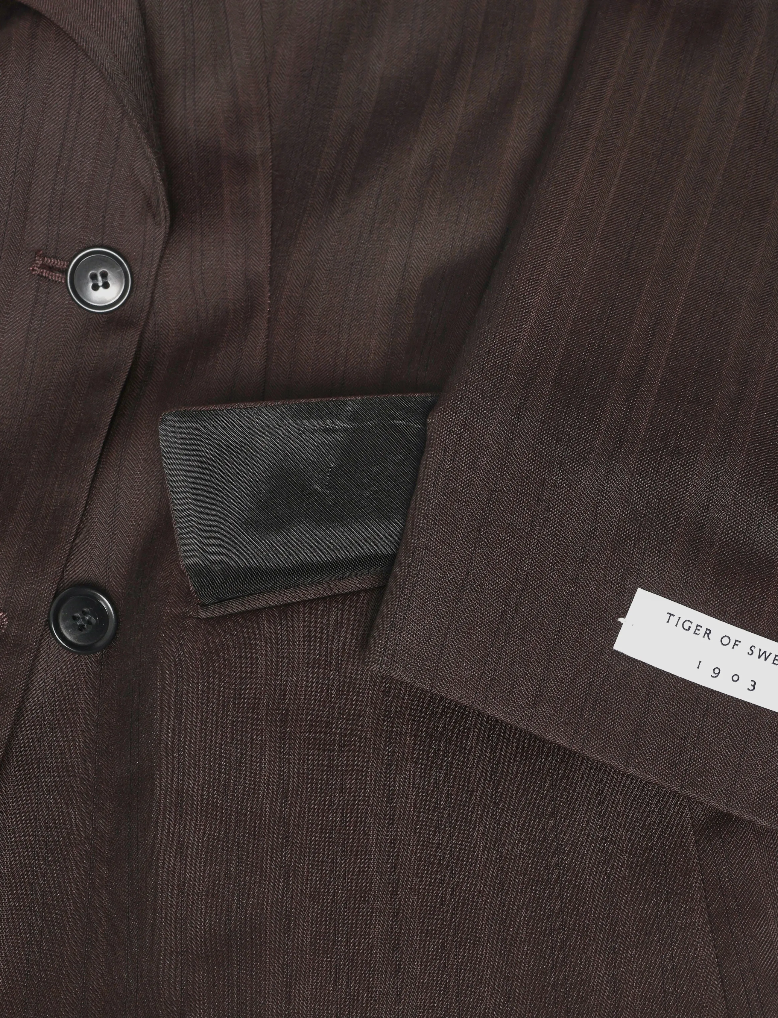 Tiger of Sweden - ELMI - zweireihige blazer - desert plum - 4