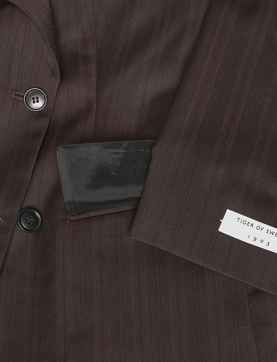 Tiger of Sweden - ELMI - zweireihige blazer - desert plum - 4