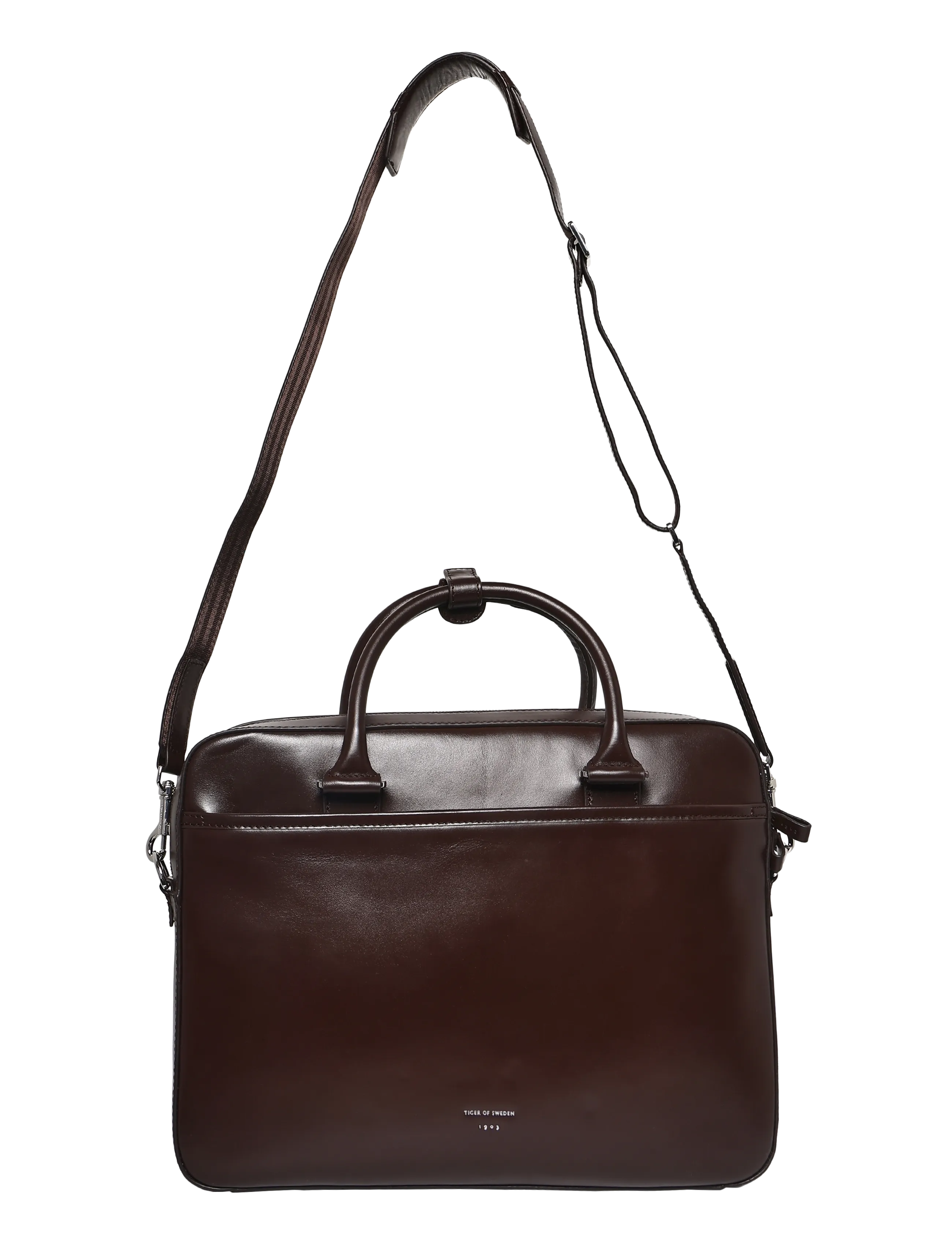 Tiger of Sweden BOSUN - Laptopväskor - DARK BROWN / brown