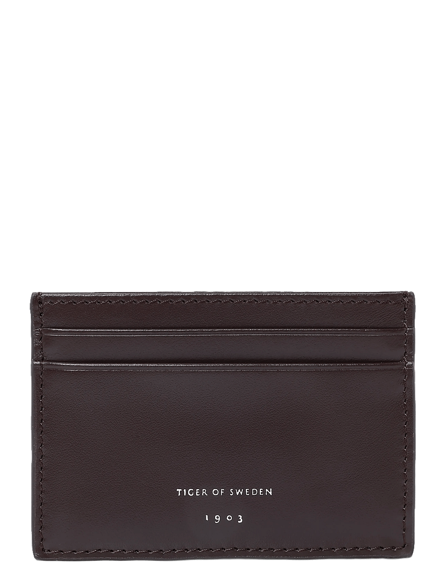Tiger of Sweden - WHARF - kartenetuis - dark brown - 0