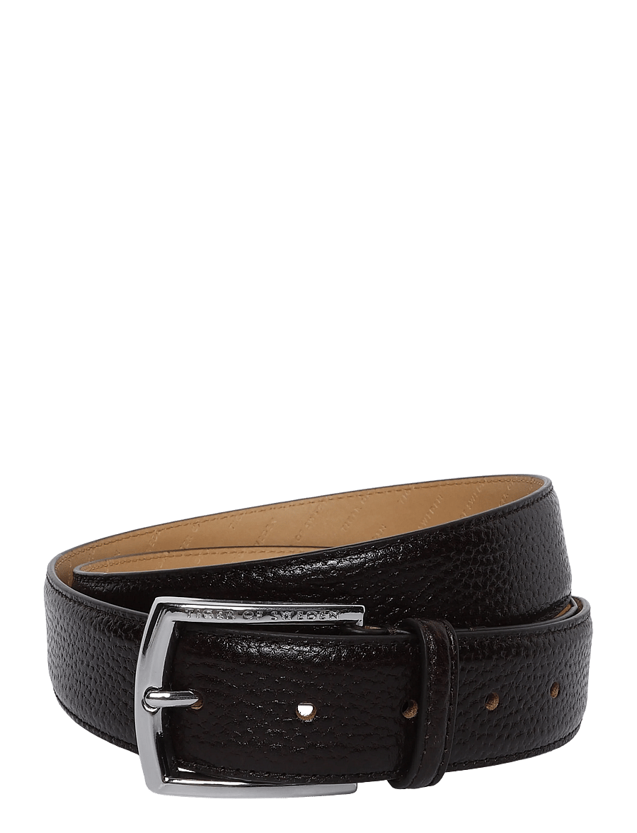 Tiger of Sweden - BERGSTROM - klassiske bælter - dark brown - 0
