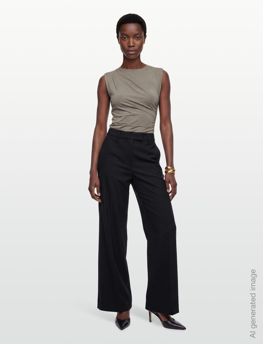 Tiger of Sweden - HEDVI - tailored trousers - black - 0