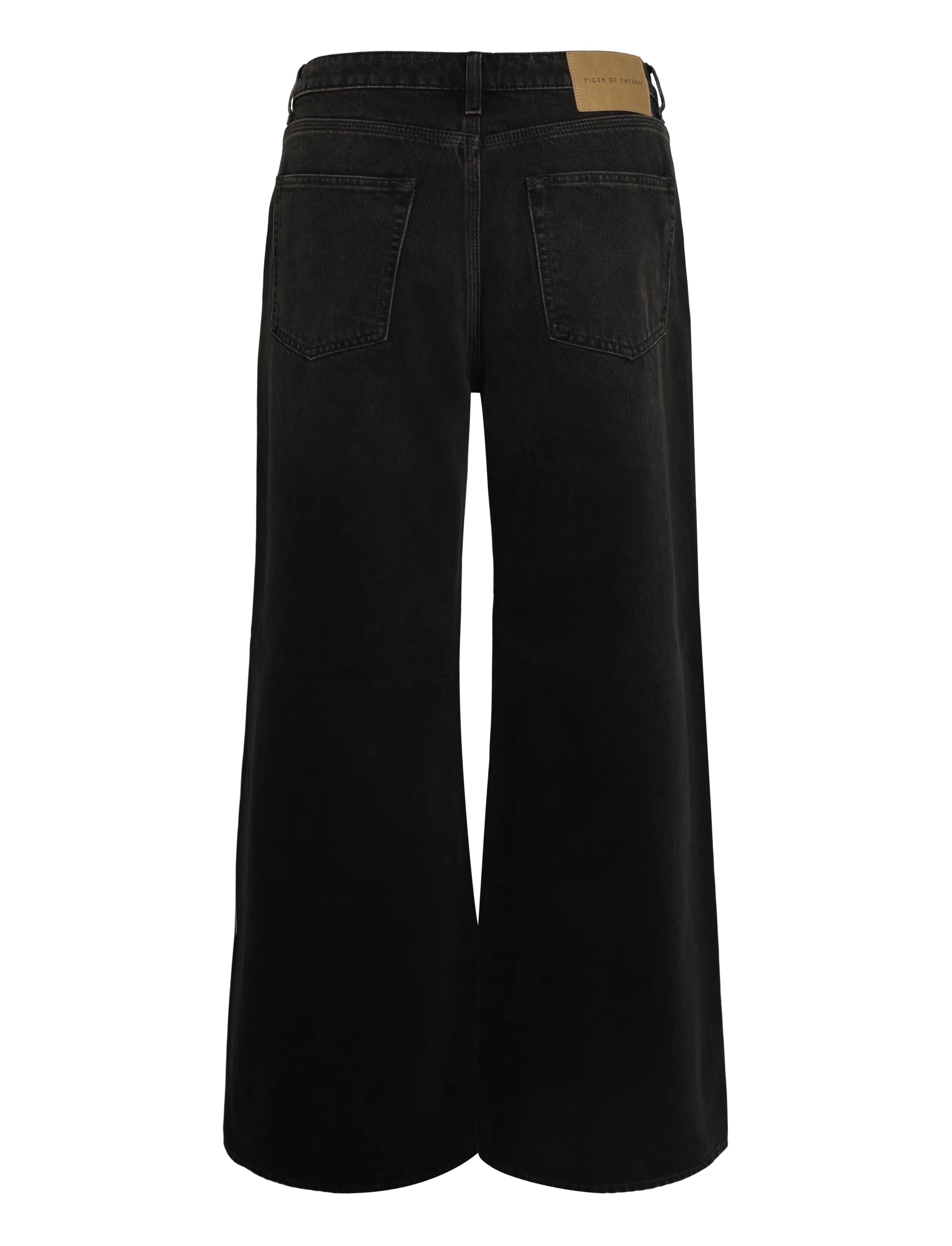 Tiger of Sweden - KINNE TUNDRA - hosen mit weitem bein - black - 2