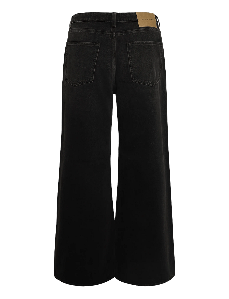 Tiger of Sweden - KINNE TUNDRA - hosen mit weitem bein - black - 2