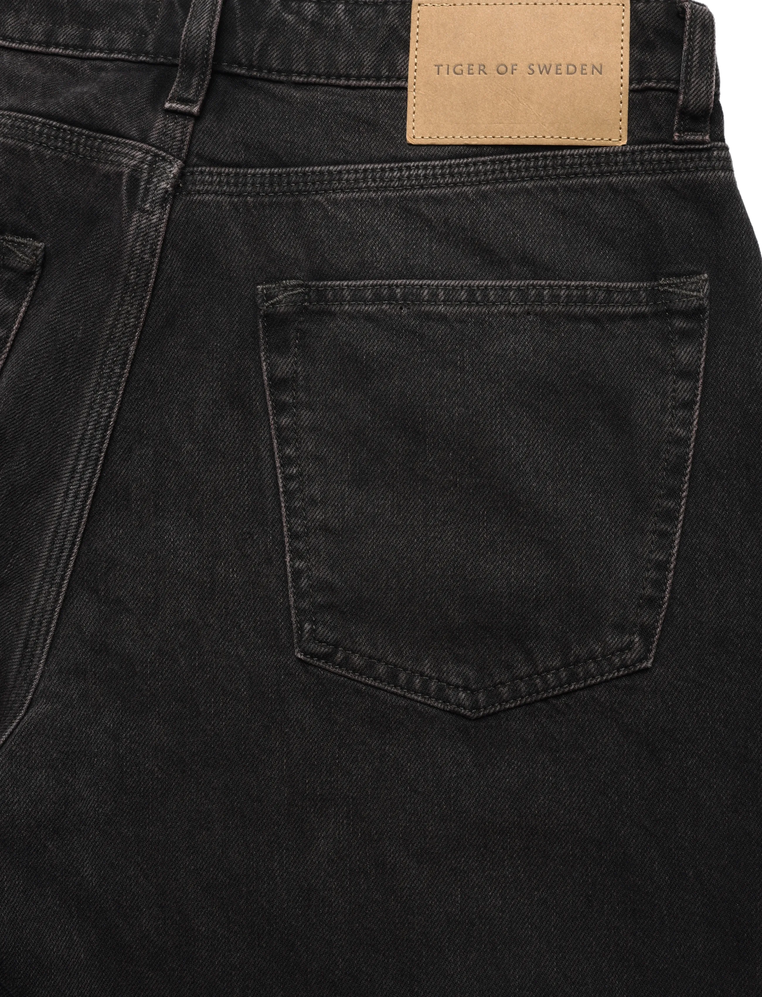 Tiger of Sweden - KINNE TUNDRA - hosen mit weitem bein - black - 5
