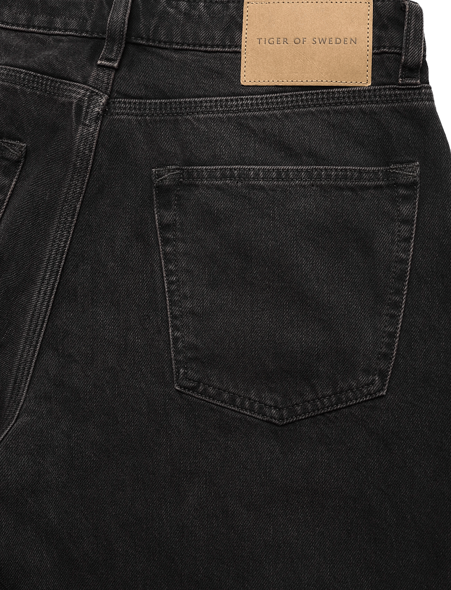 Tiger of Sweden - KINNE TUNDRA - hosen mit weitem bein - black - 5