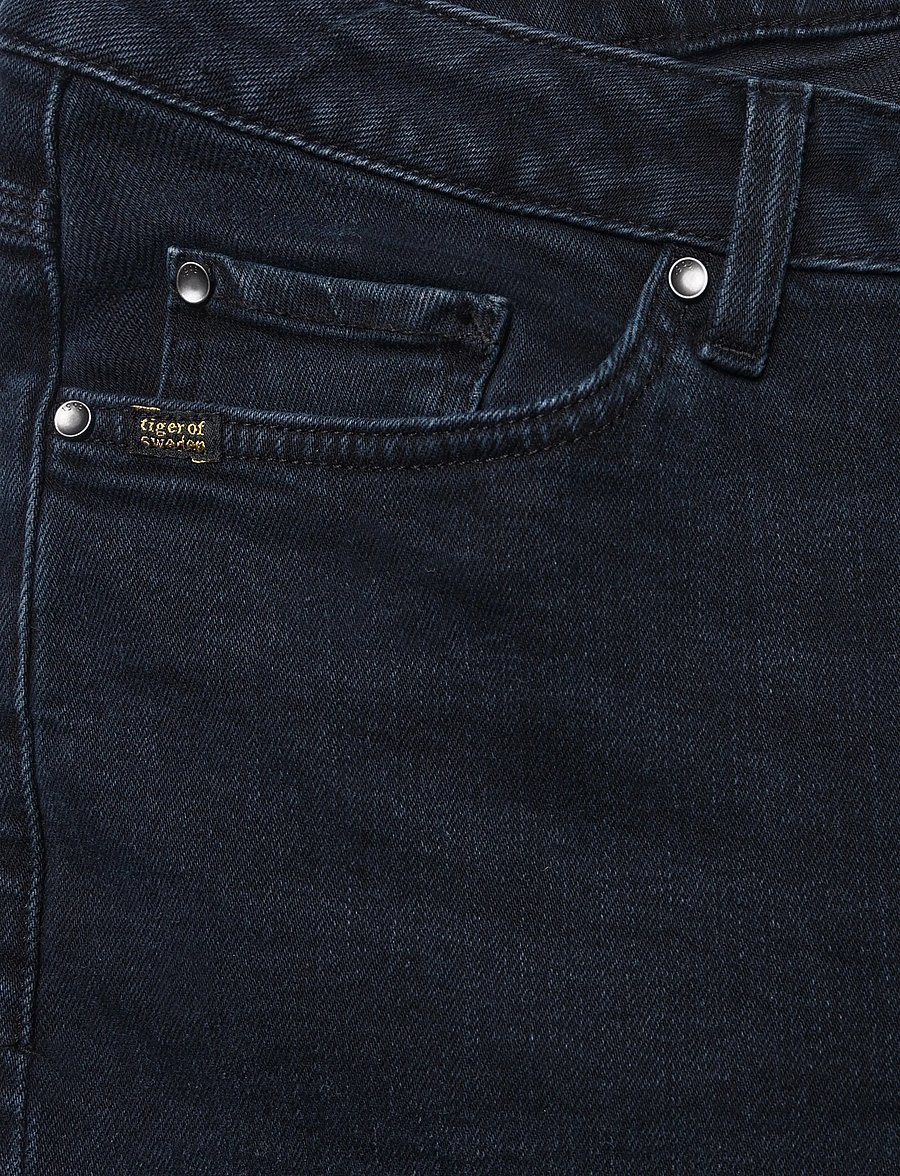 Tiger of Sweden - MAGGIE MUTED - raka jeans - black blue - 2