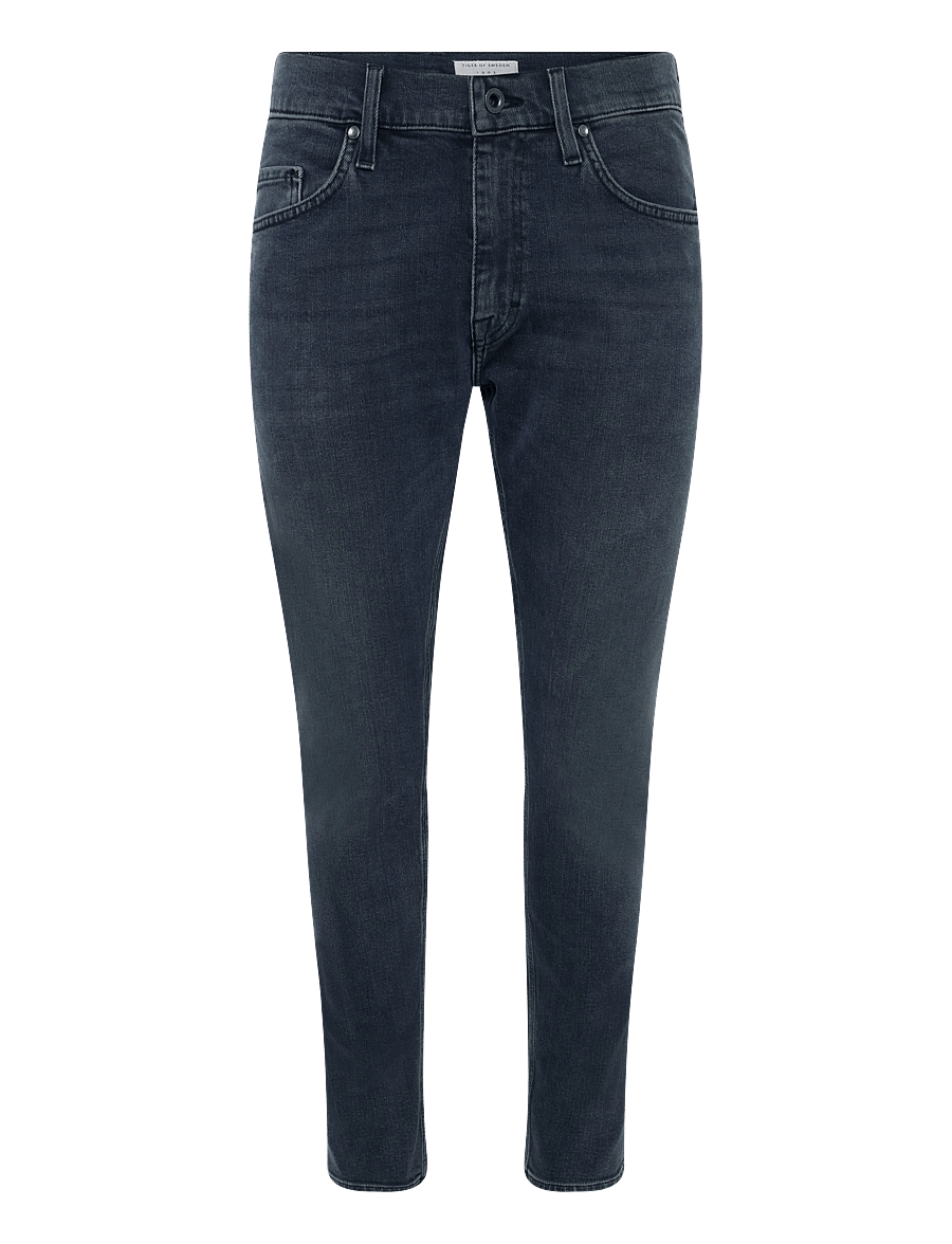Tiger of Sweden - PISTOLERO SHORE - tapered jeans - black blue - 0