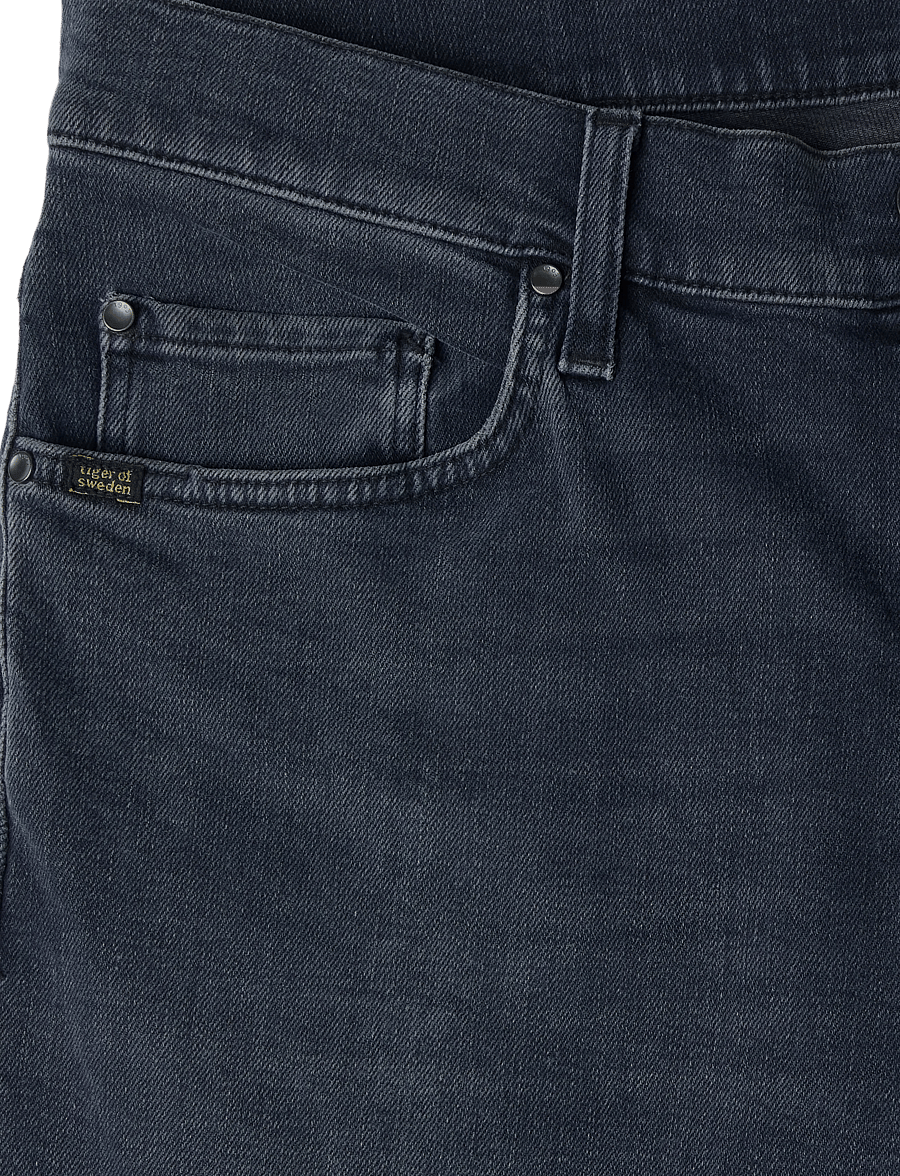 Tiger of Sweden - PISTOLERO SHORE - tapered jeans - black blue - 2
