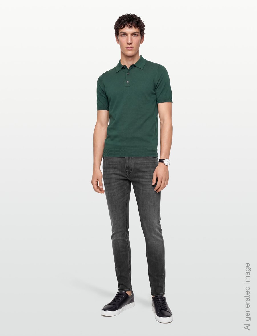 Tiger of Sweden - EVOLVE BIRCH - tapered jeans - black - 0
