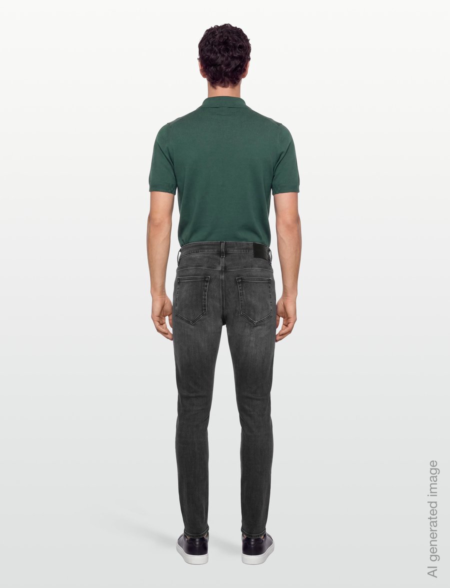 Tiger of Sweden - EVOLVE BIRCH - tapered jeans - black - 4