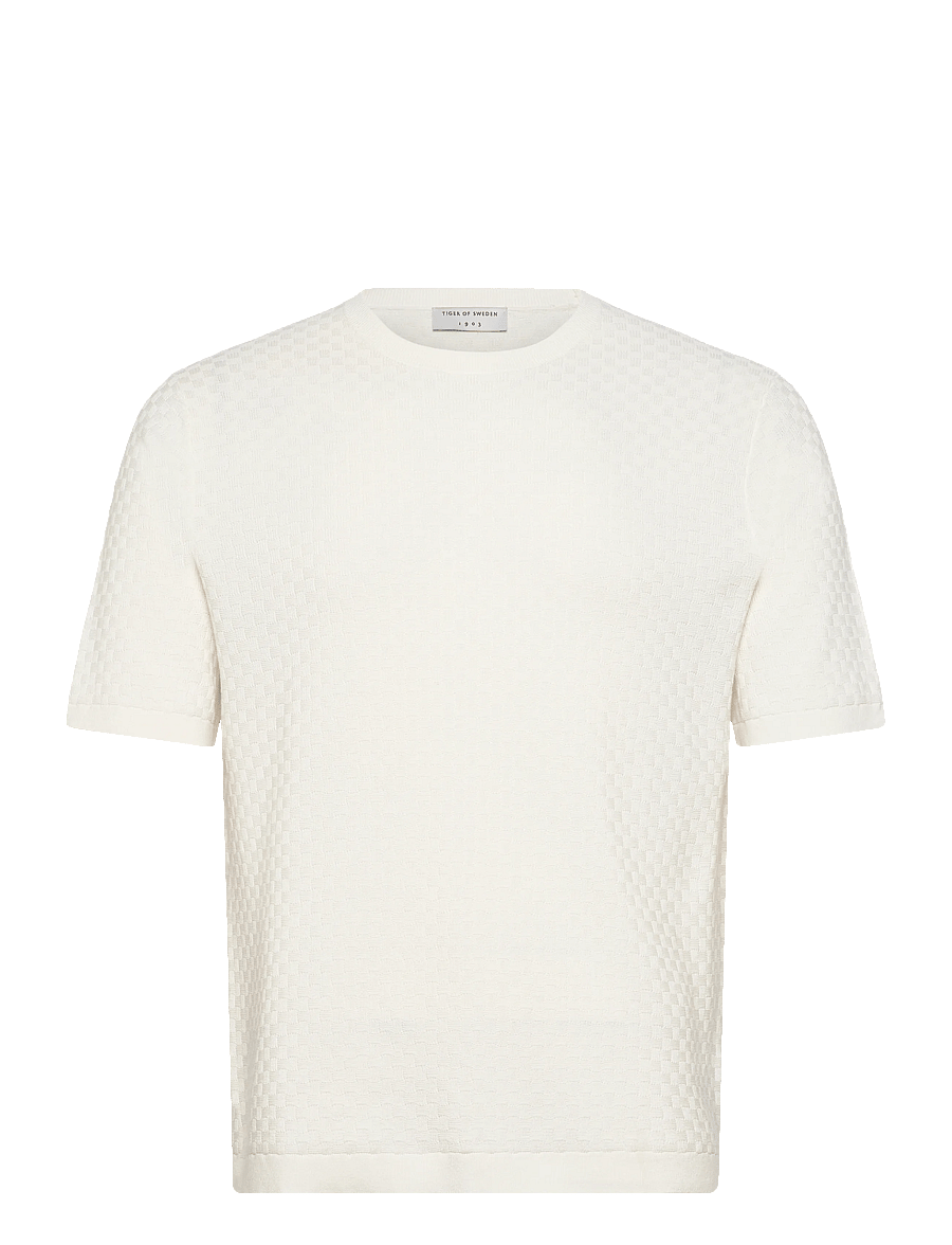 Tiger of Sweden - LAWRENCE - lühikeste varrukatega t-särgid - pure white - 0