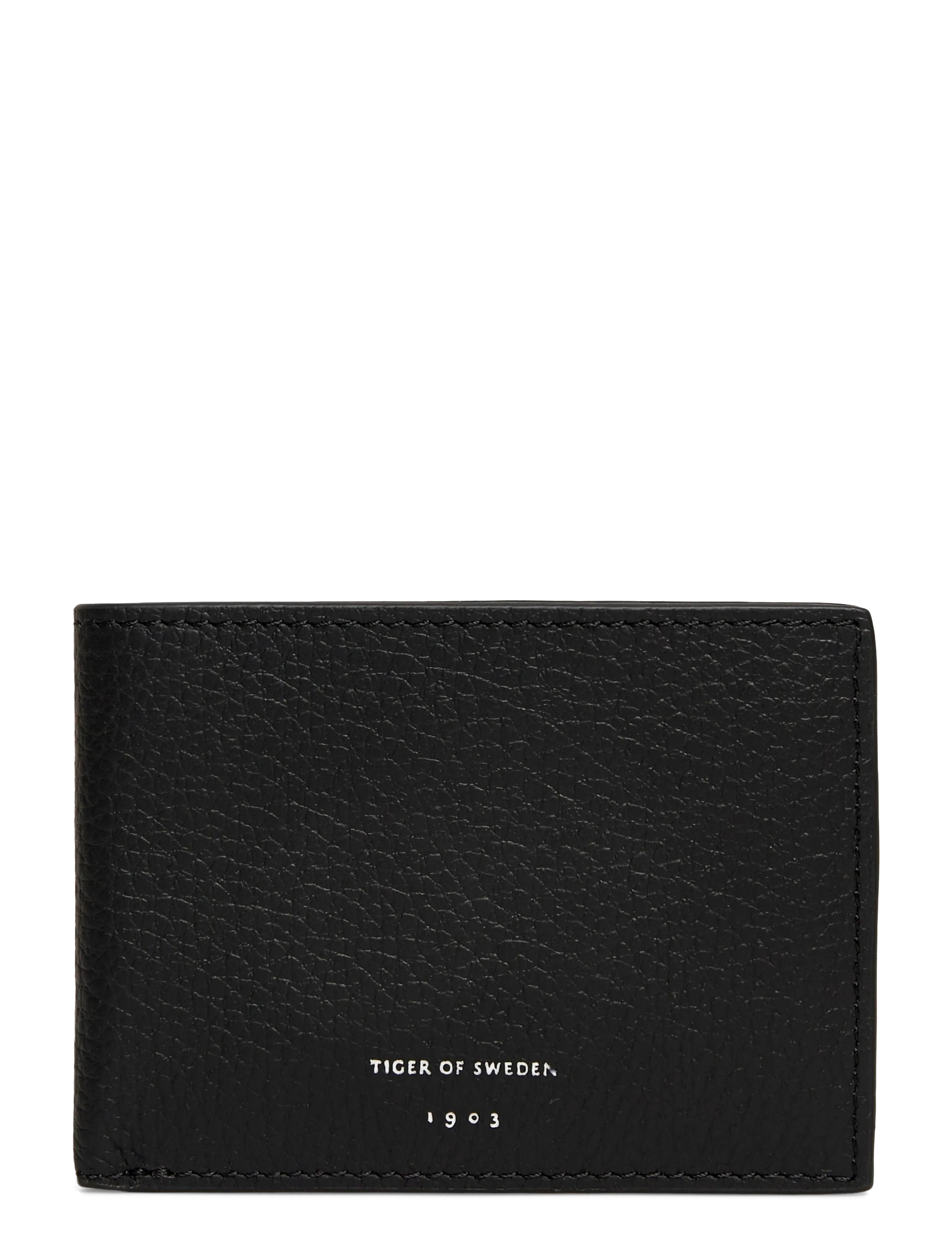Tiger of Sweden Wivalius P, Mænd, Bifold Tegnebog, Sort, Str: ONE SIZE