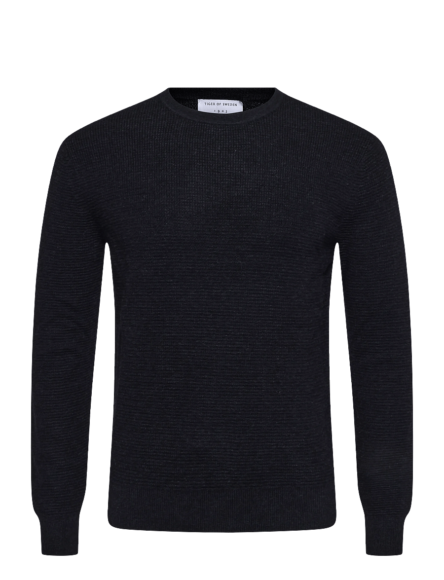 Tiger of Sweden - CONNOR P RWS - rundhals - dark grey mel - 0