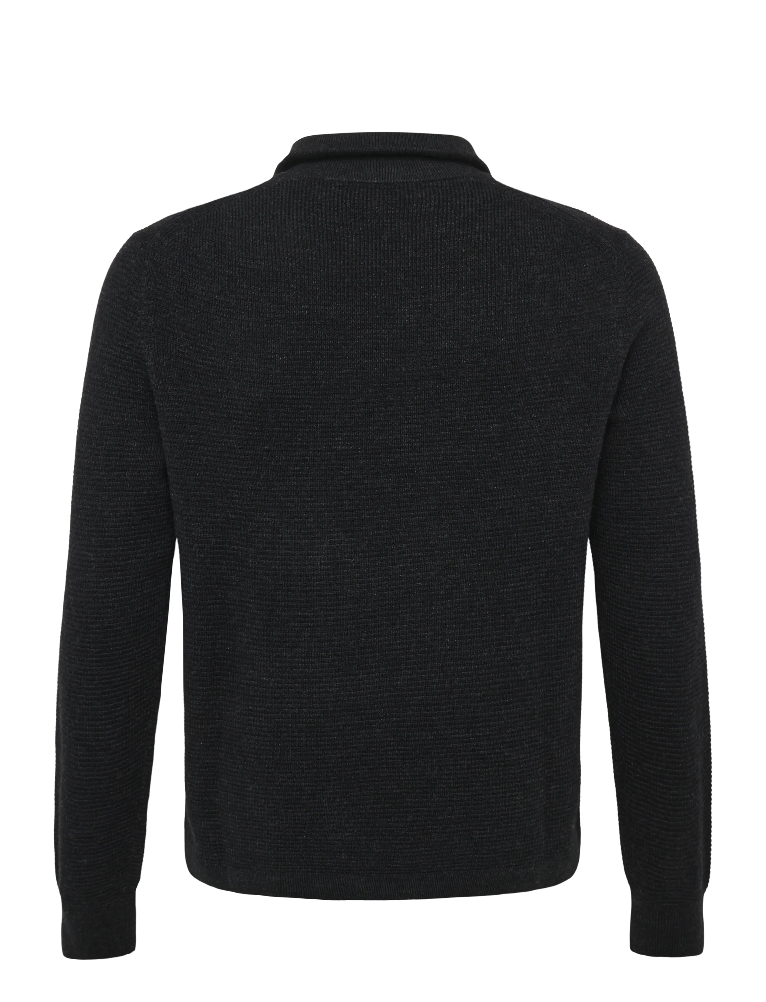 Tiger of Sweden - TRAVIS P RWS - halfzip strik - dark grey mel - 1