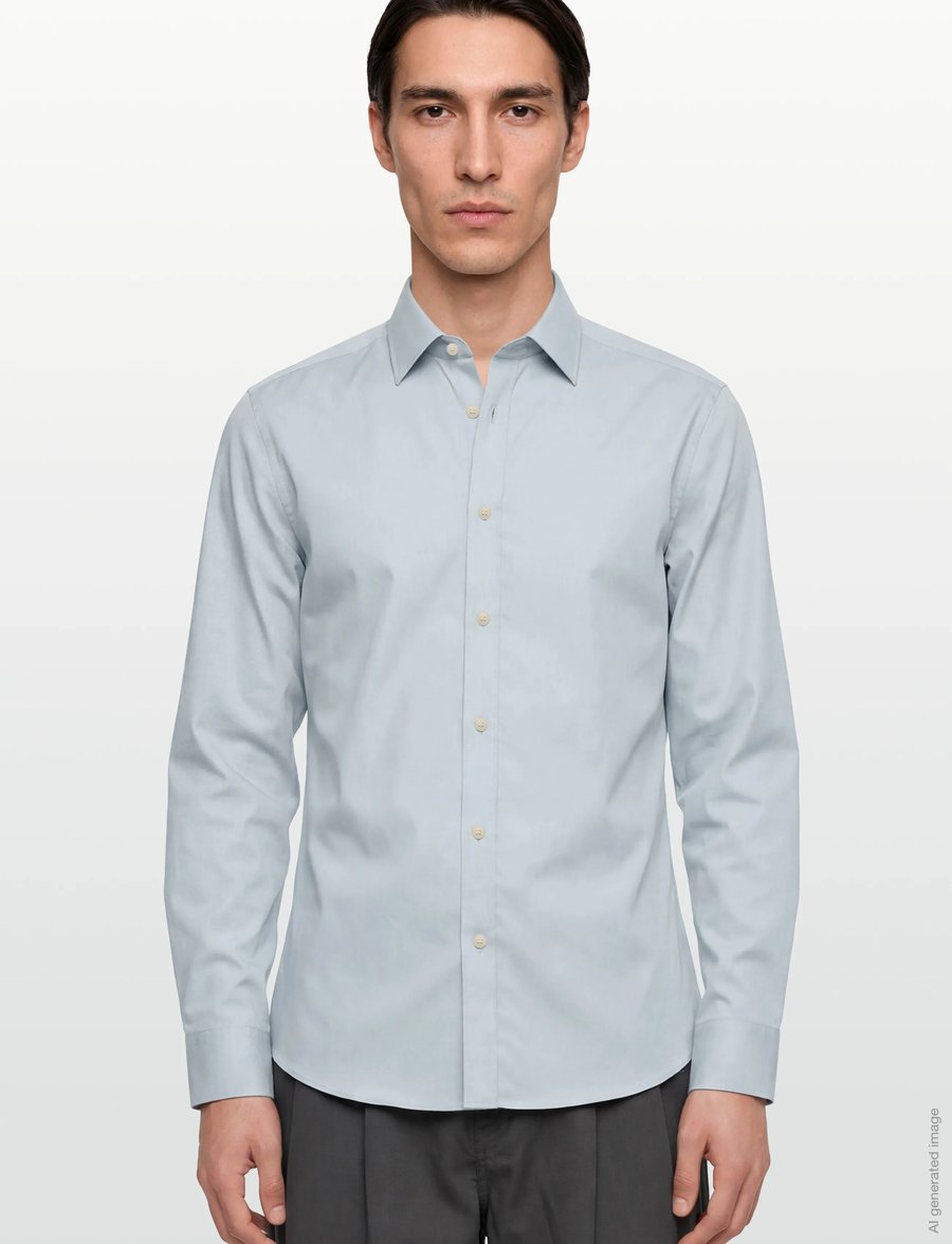 Tiger of Sweden - ADLEY C - formelle hemden - pale jeans blue - 3