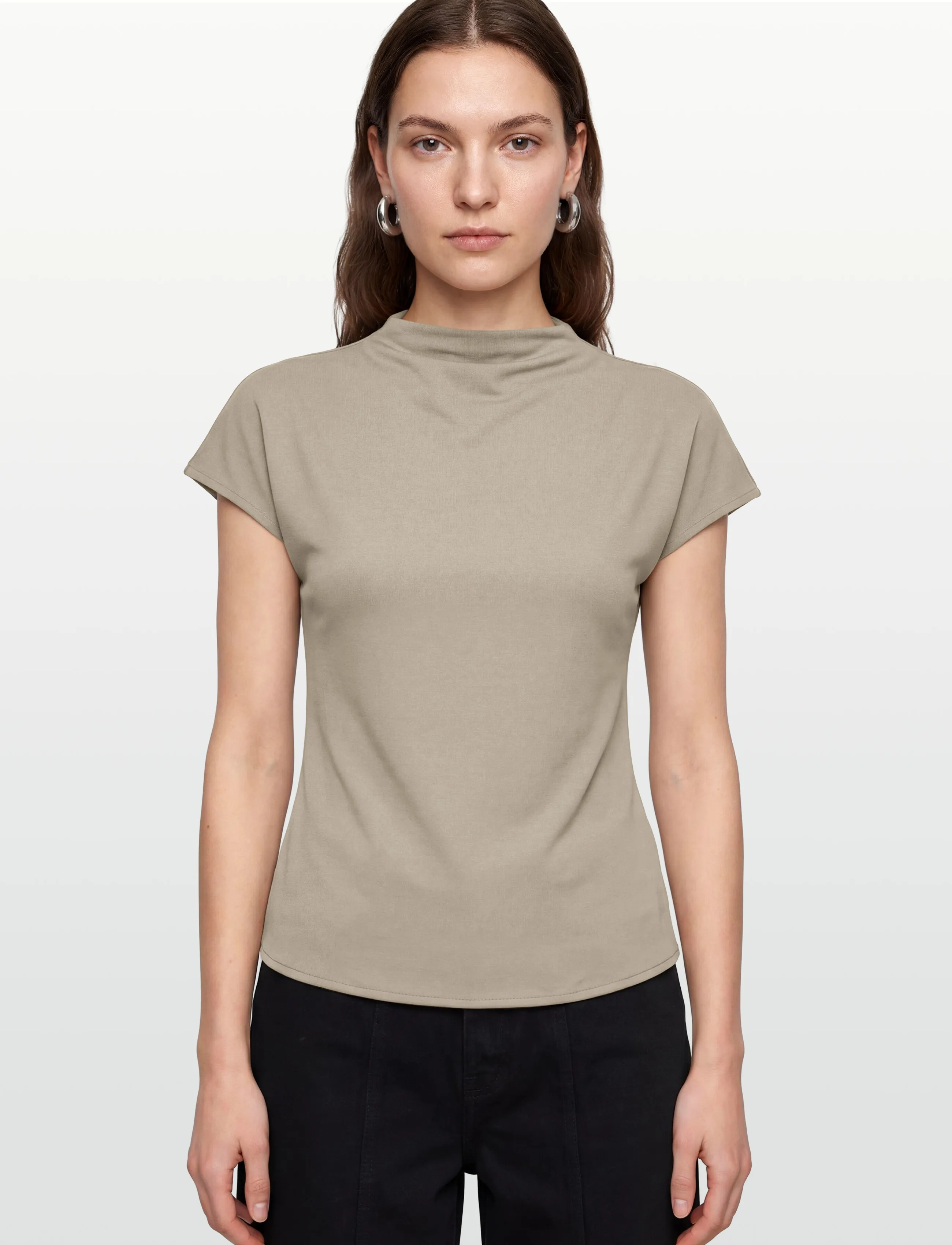 Tiger of Sweden - ALITTA - t-shirty - mole - 3