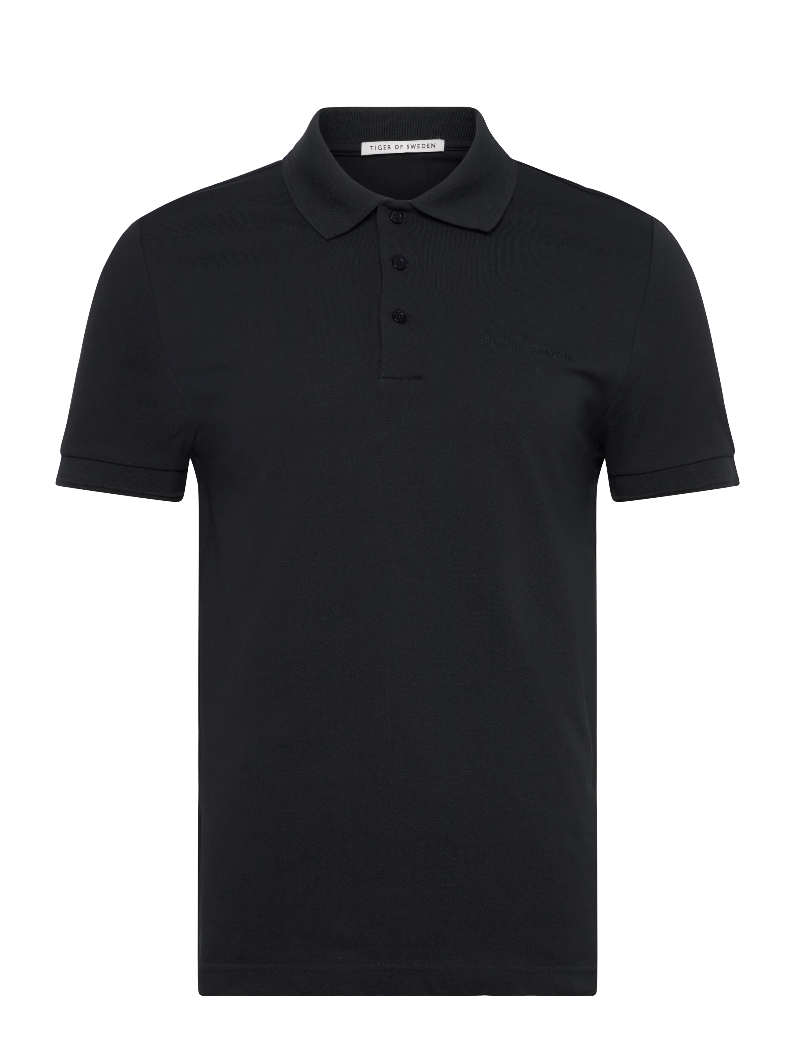 Tiger of Sweden DARIOS - Kortærmede poloer - LIGHT INK / black
