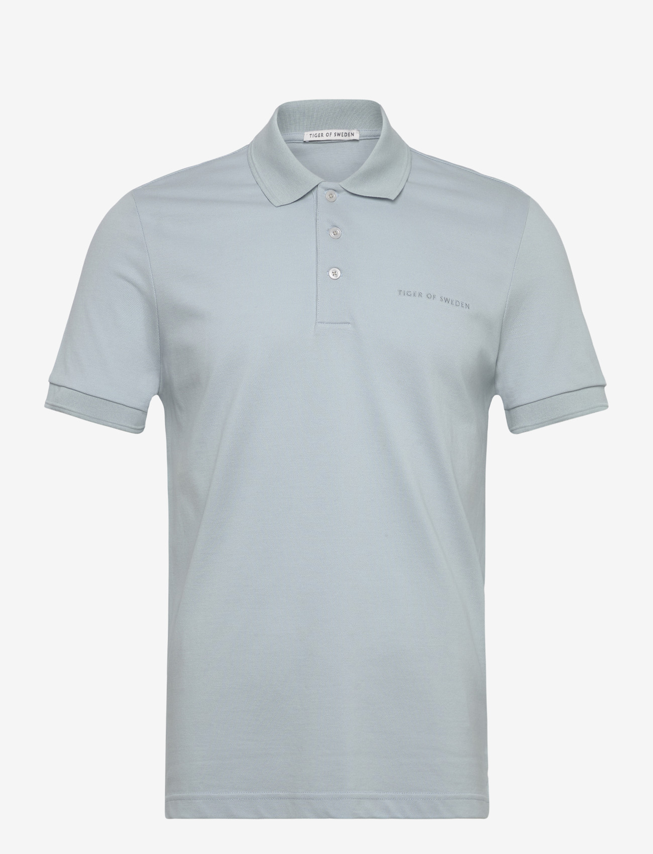 Tiger of Sweden - DARIOS - kortärmade pikéer - pale jeans blue - 0