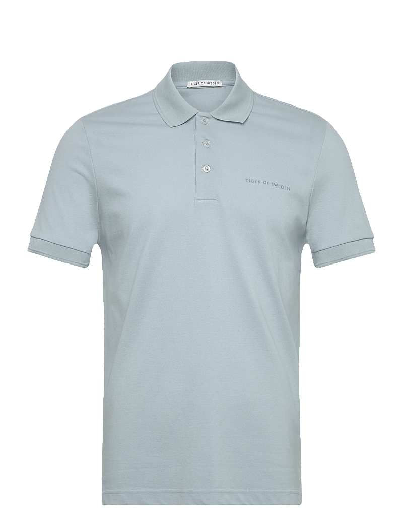 Tiger of Sweden - DARIOS - kortärmade pikéer - pale jeans blue - 0